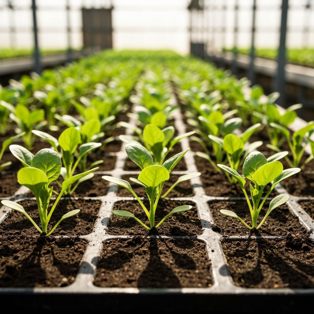 Spinach Seedlings (Pack of 15)