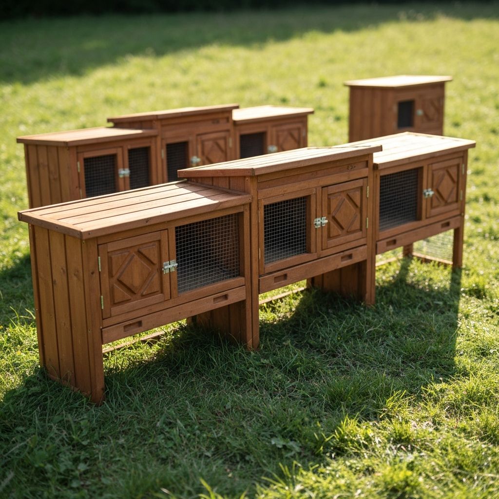 Starter Rabbit Cage (2 Breeders)