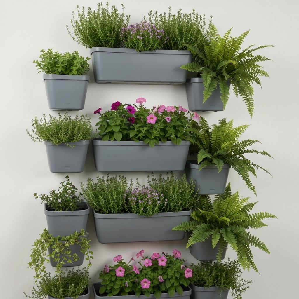 10-Pot Vertical Garden Kit